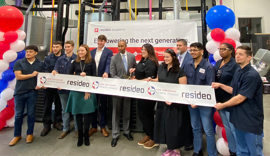 Hero women in trade. Resideo partnered with several schools to support and empower the next generation of professionals